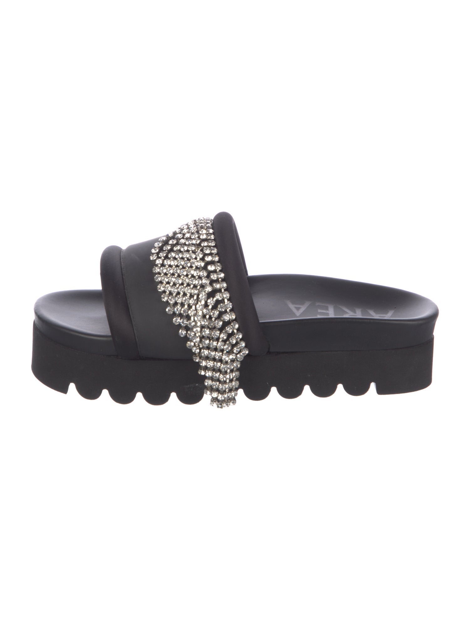 Area Neoprene Crystal Embellishments Slides