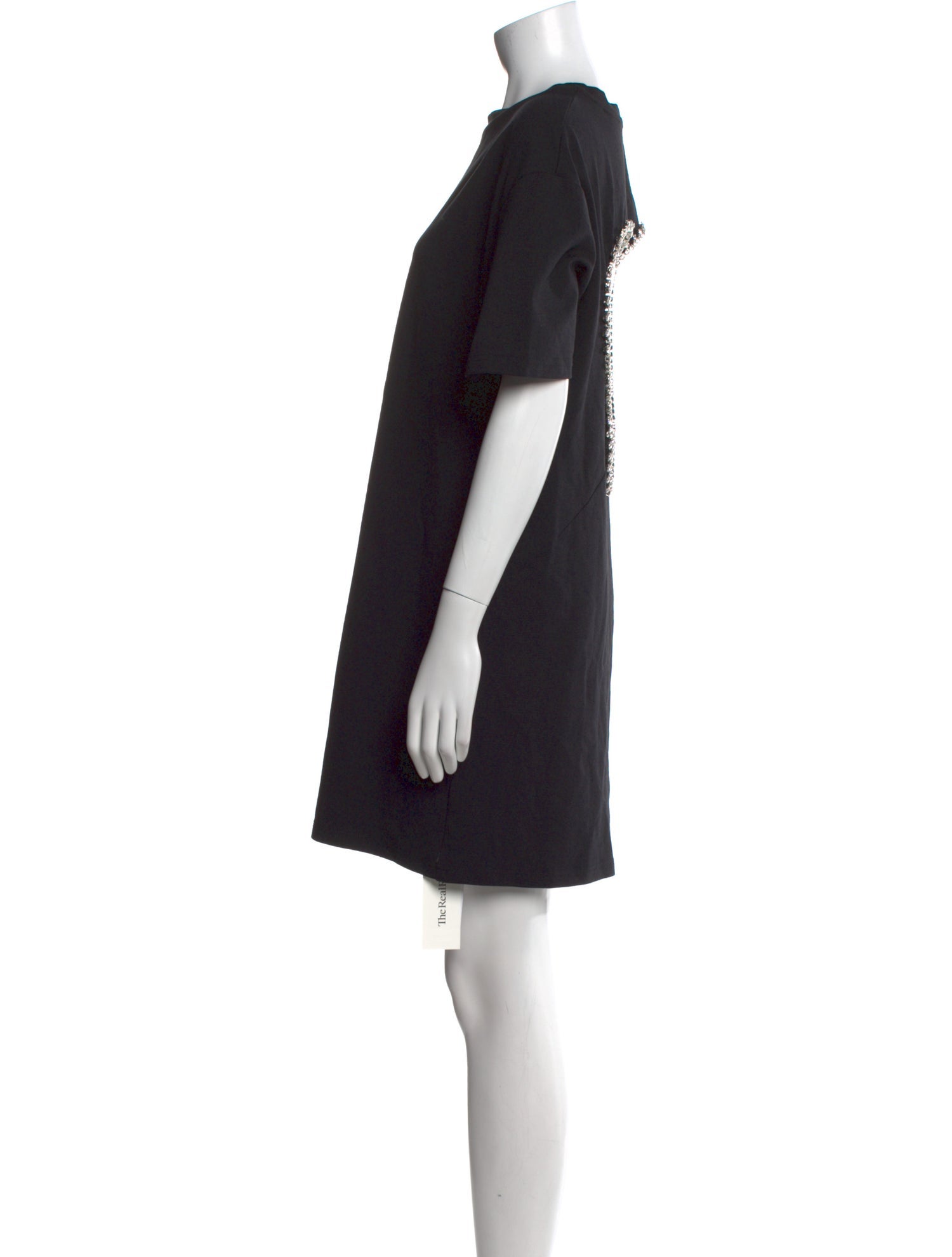 Area Crew Neck Mini Dress