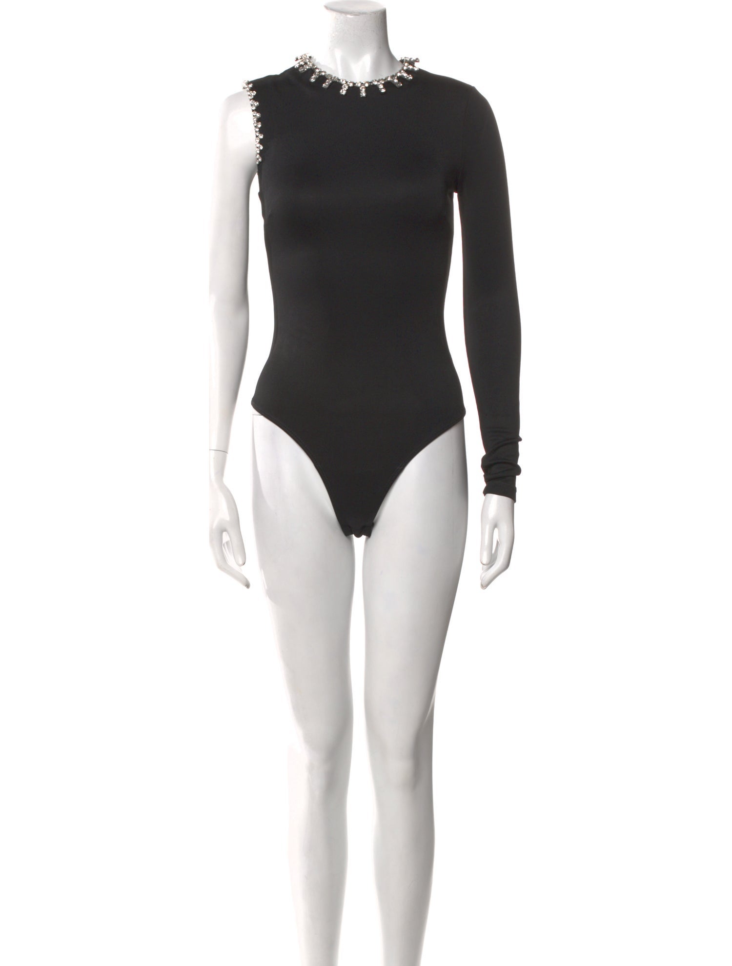 Area Mock Neck Long Sleeve Bodysuit