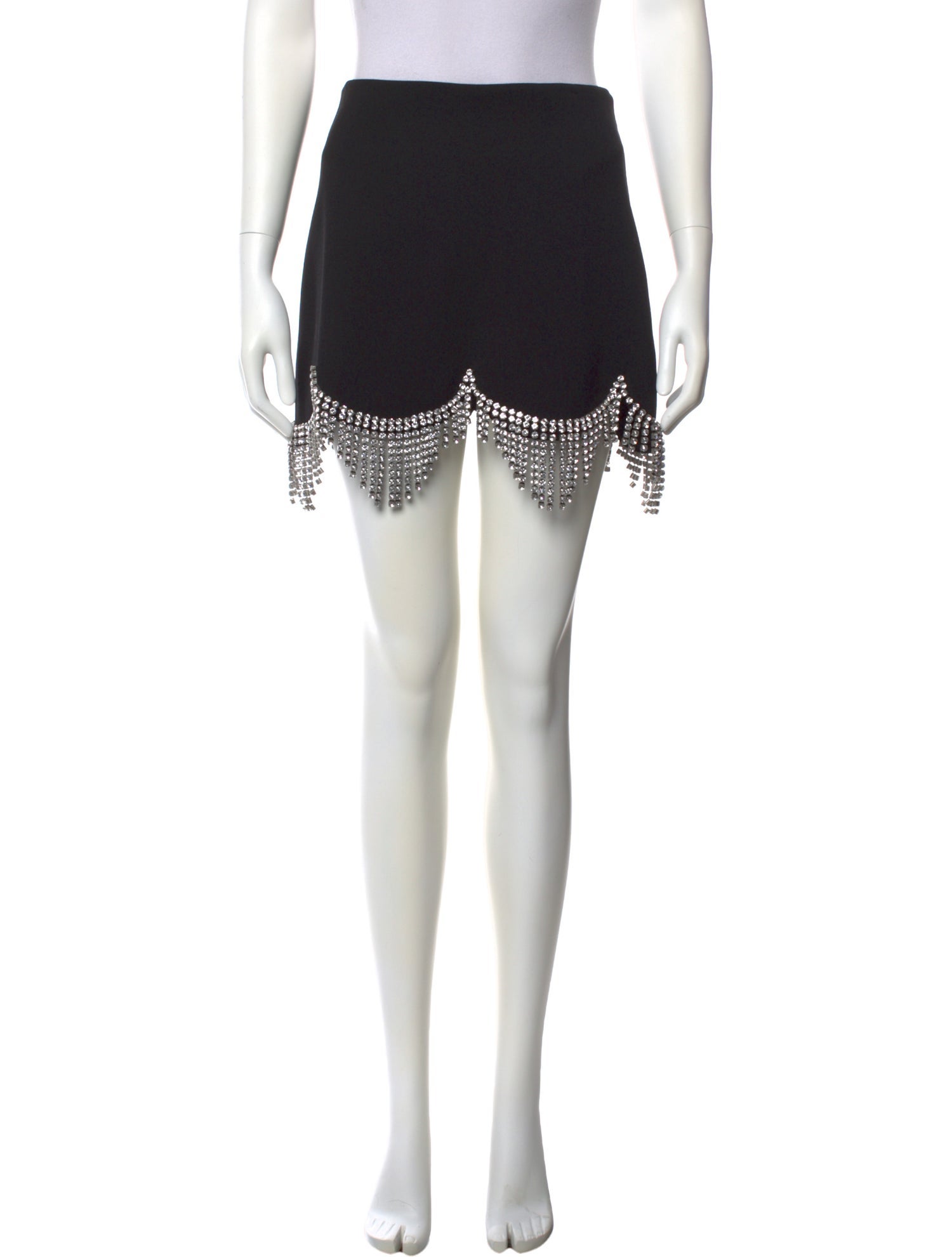 Area Virgin Wool Mini Skirt