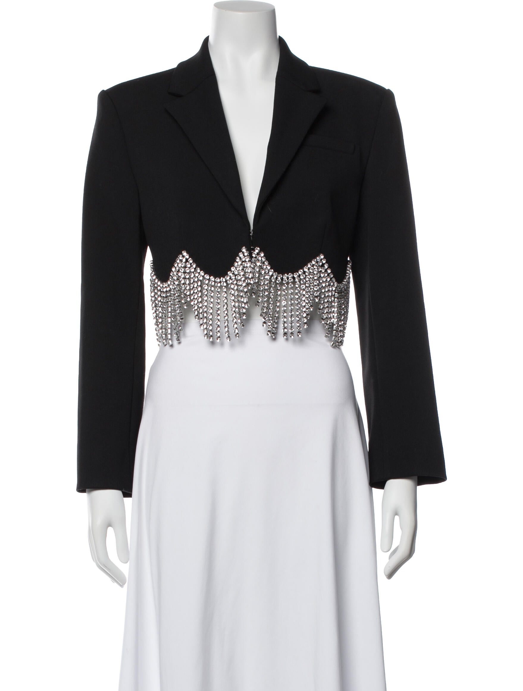 Area Virgin Wool Evening Jacket