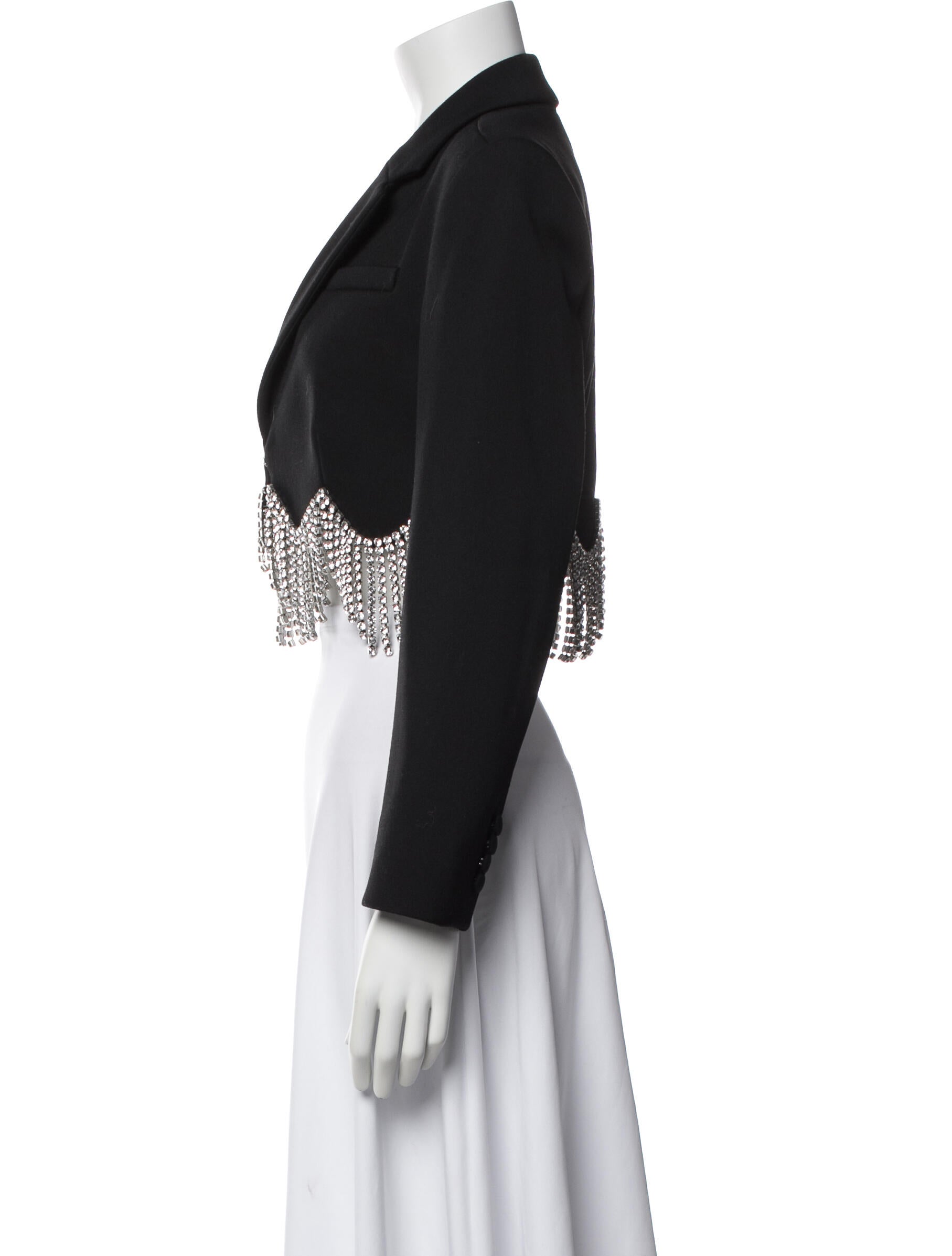 Area Virgin Wool Evening Jacket