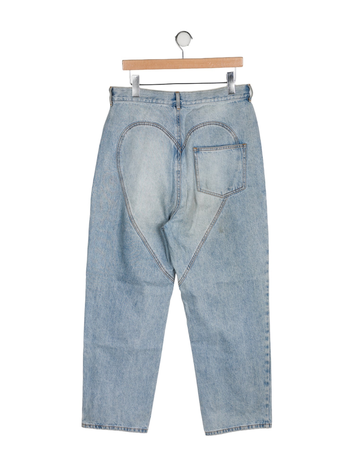 Area High-Rise Straight Leg Jeans