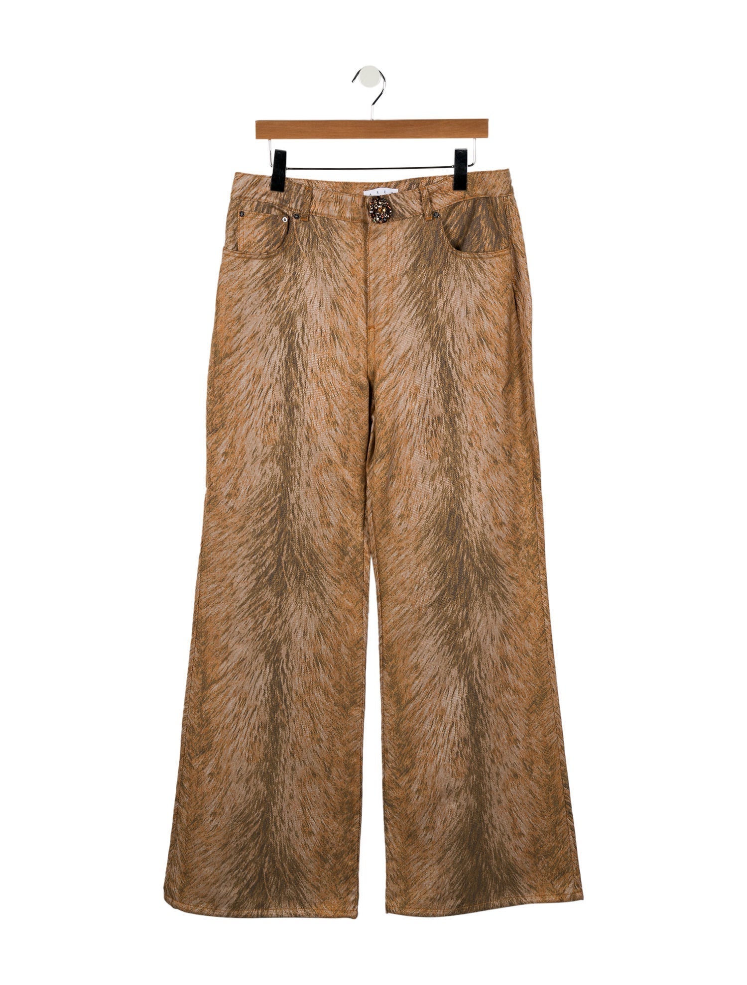 Area High-Rise Wide Leg Jeans