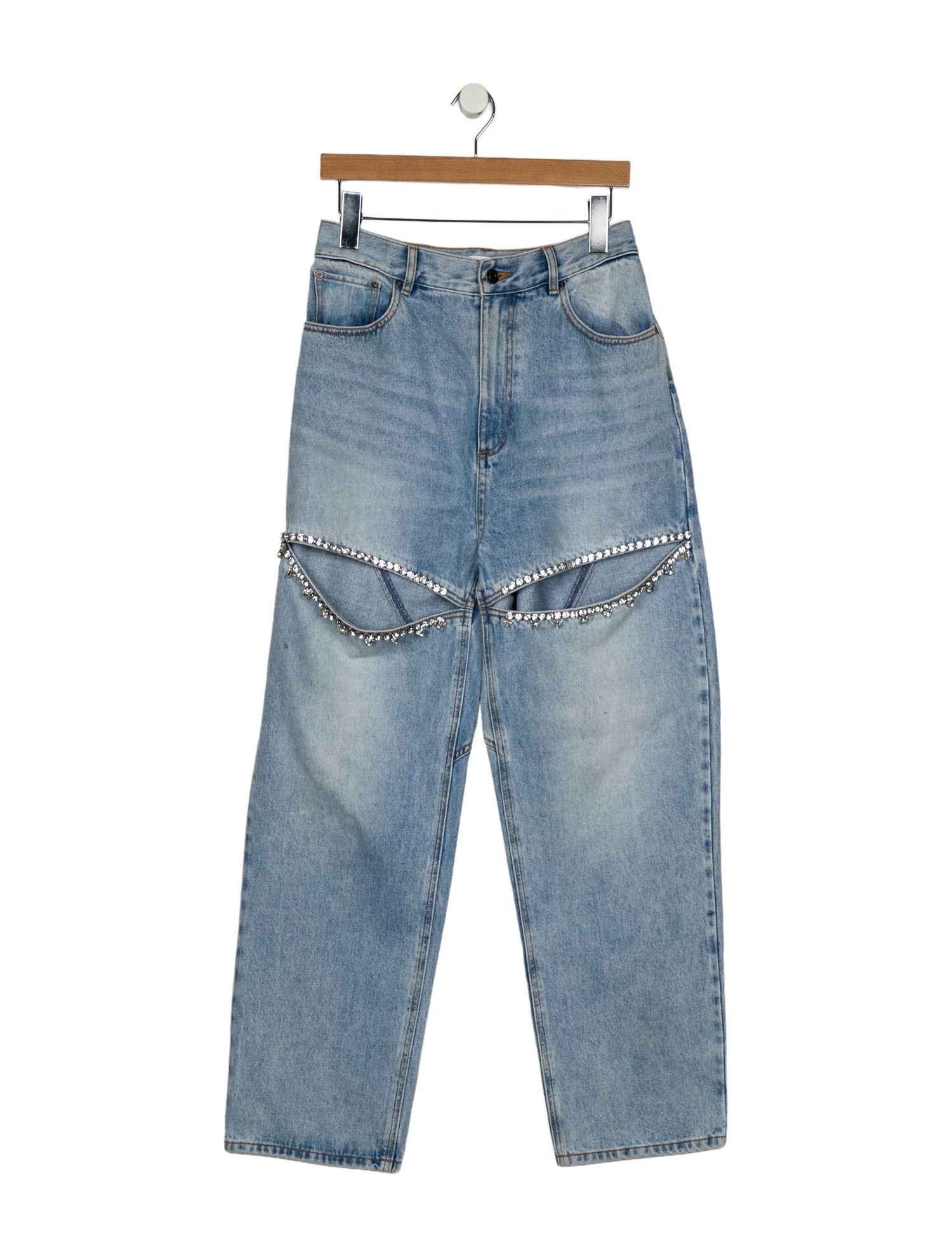 Area High-Rise Wide Leg Jeans