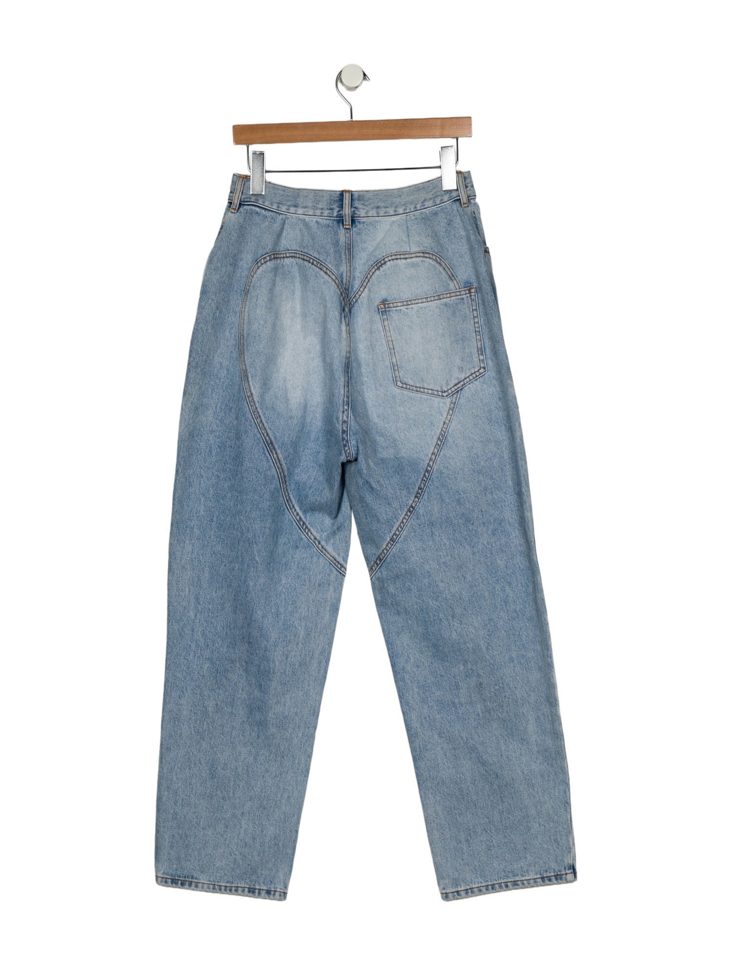 Area High-Rise Wide Leg Jeans