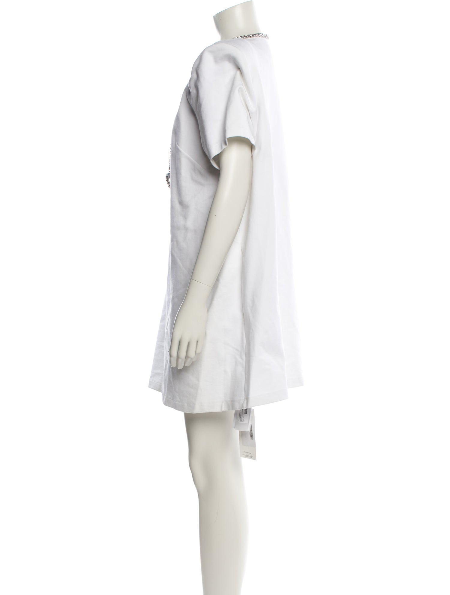 Area V-Neck Mini Dress