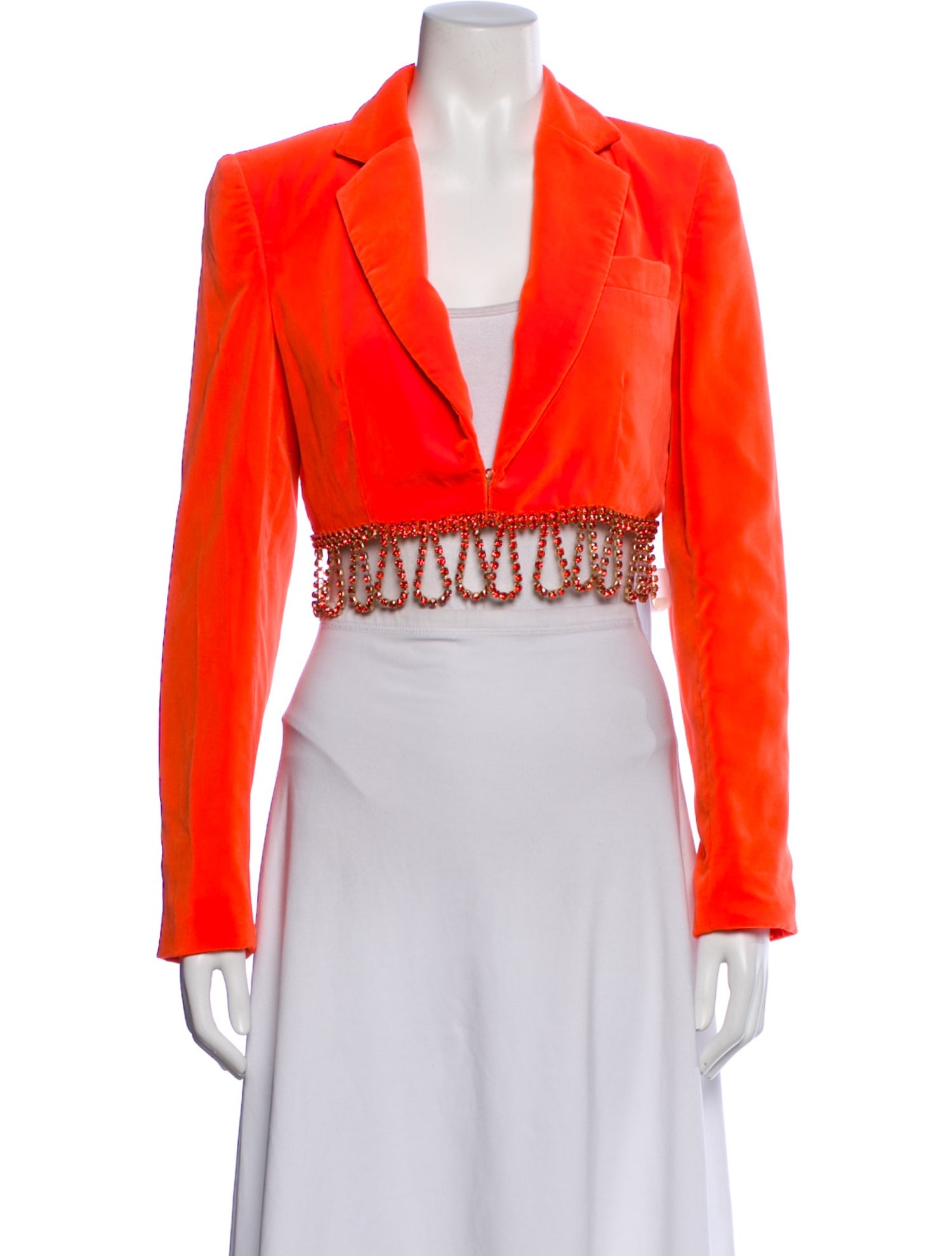 Area Printed Evening Jacket w/ Tags