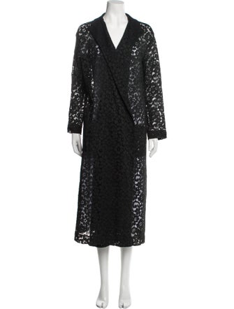 Alessandra Rich Lace Pattern Evening Jacket