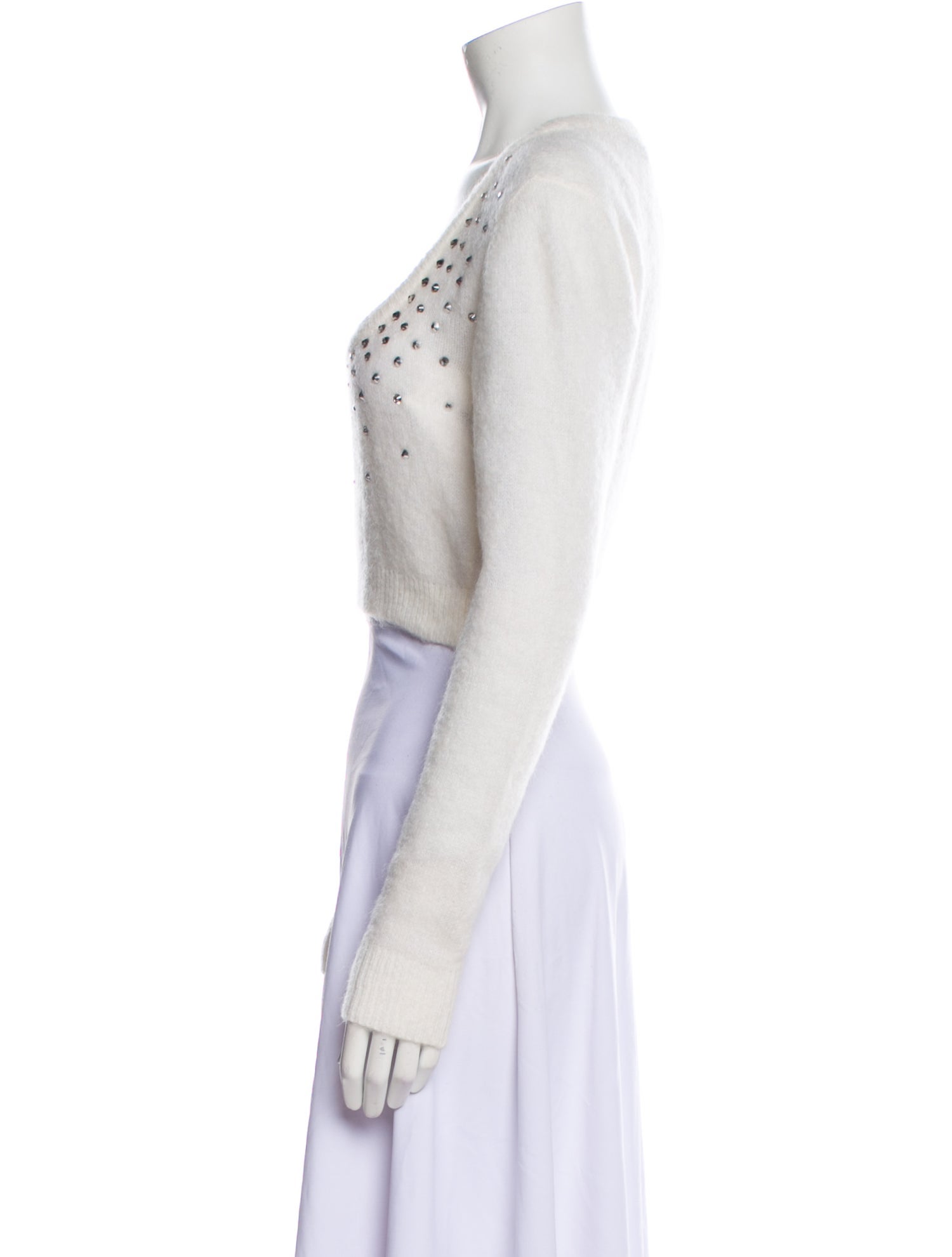 Alessandra Rich Scoop Neck Sweater w/ Tags