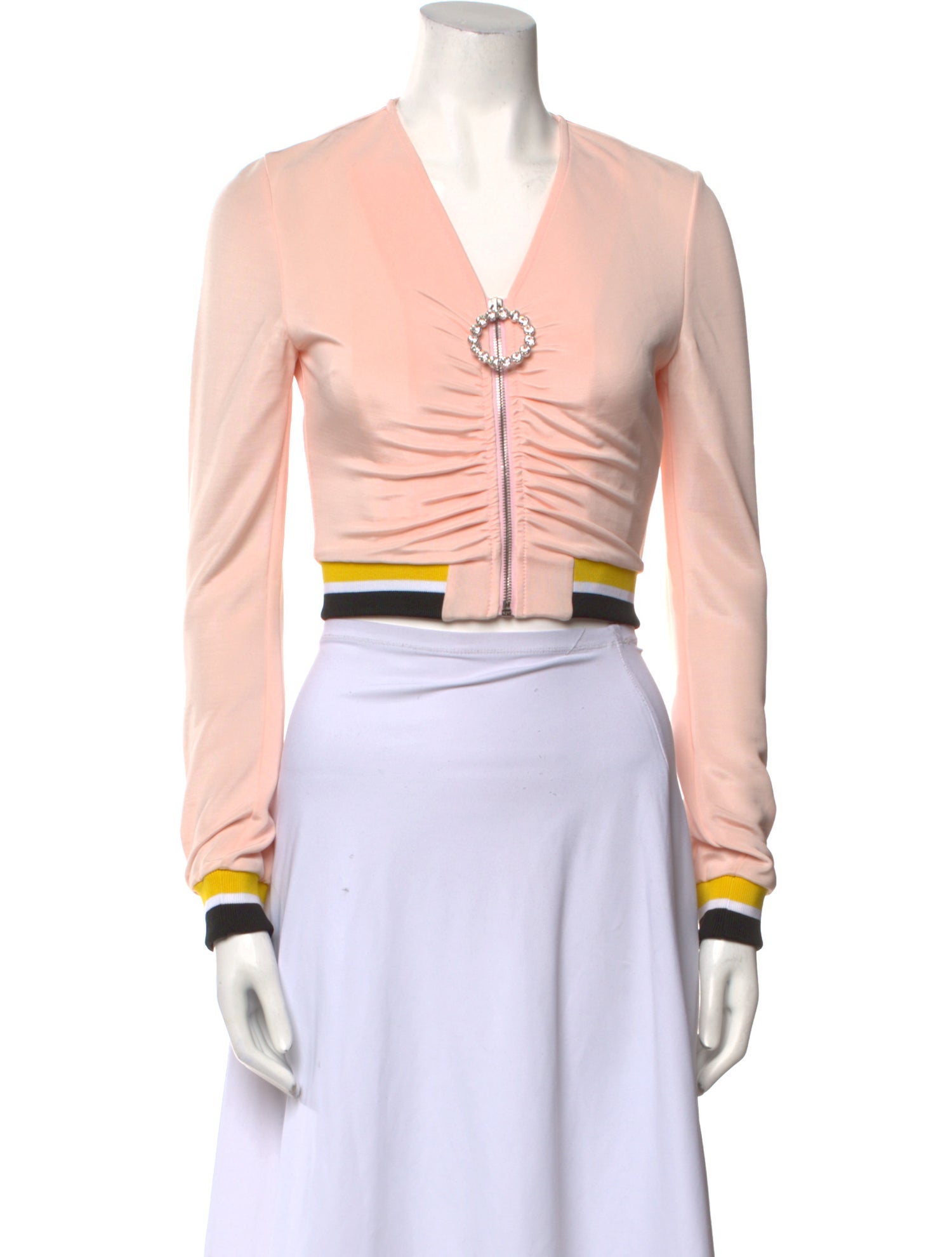 Alessandra Rich Striped Jacket