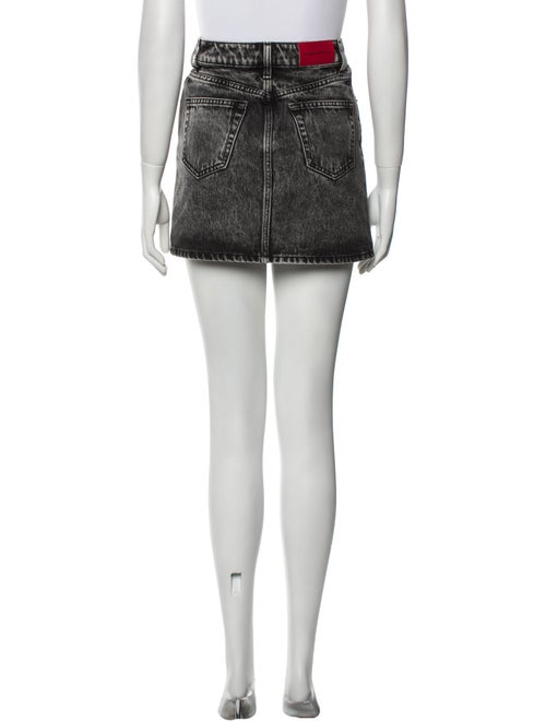 Alessandra Rich Crystal Embellishments Mini Skirt