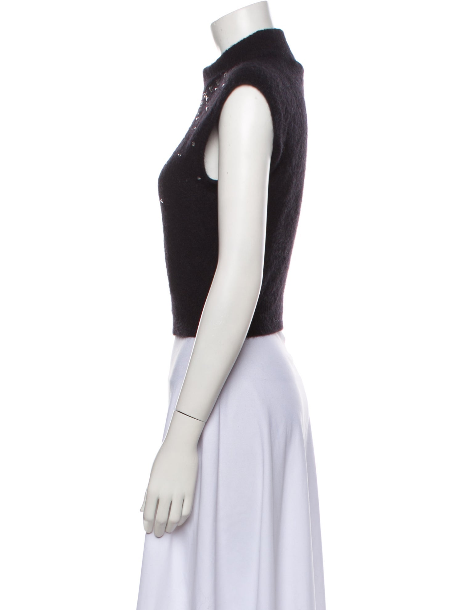 Alessandra Rich Turtleneck Sweater