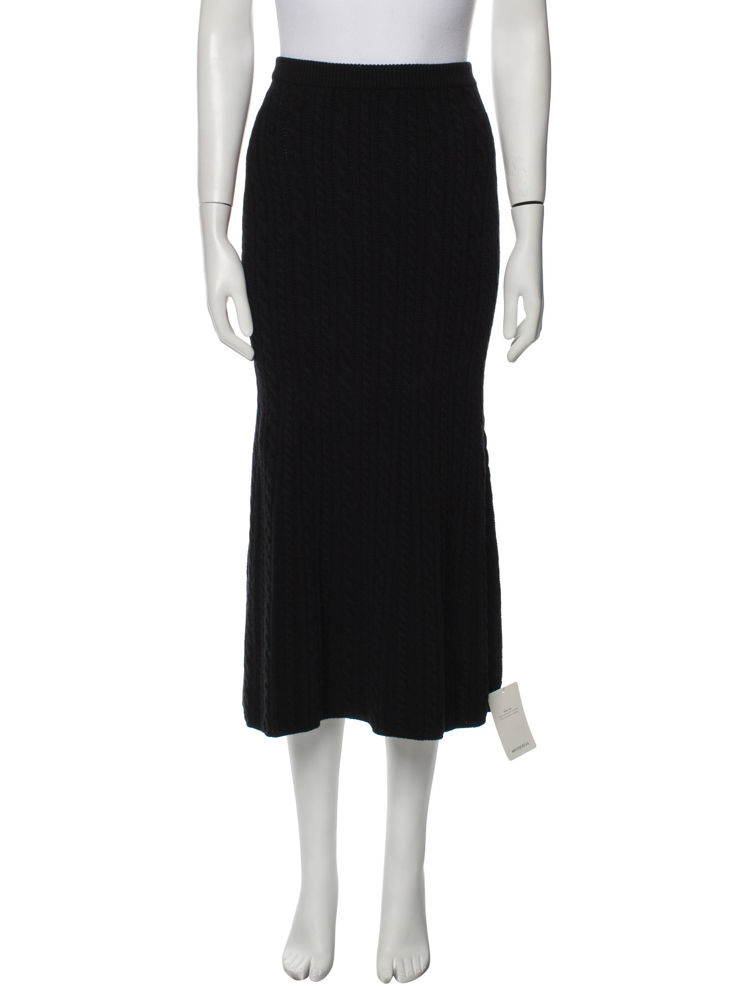 Alessandra Rich Wool Midi Length Skirt w/ Tags