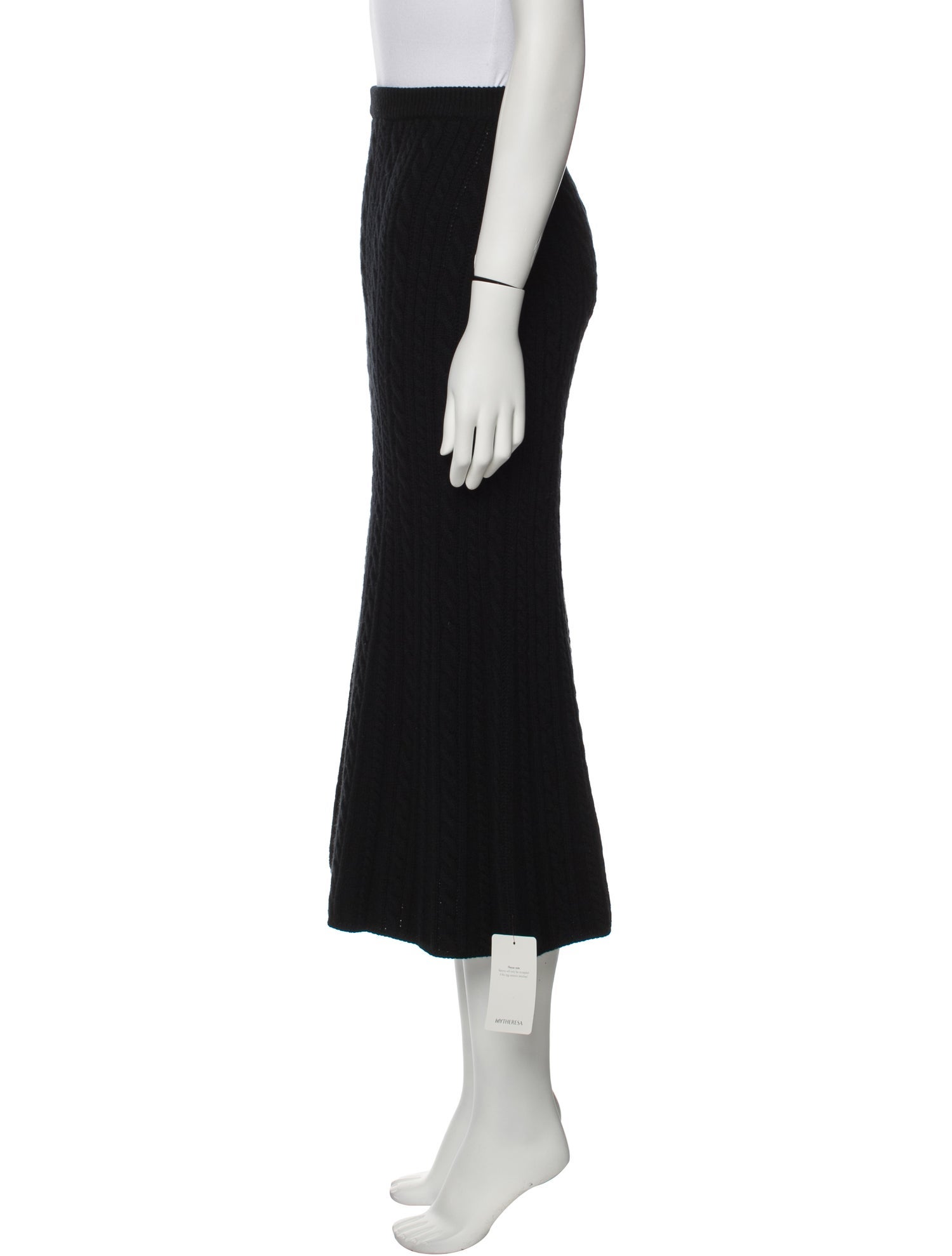 Alessandra Rich Wool Midi Length Skirt w/ Tags