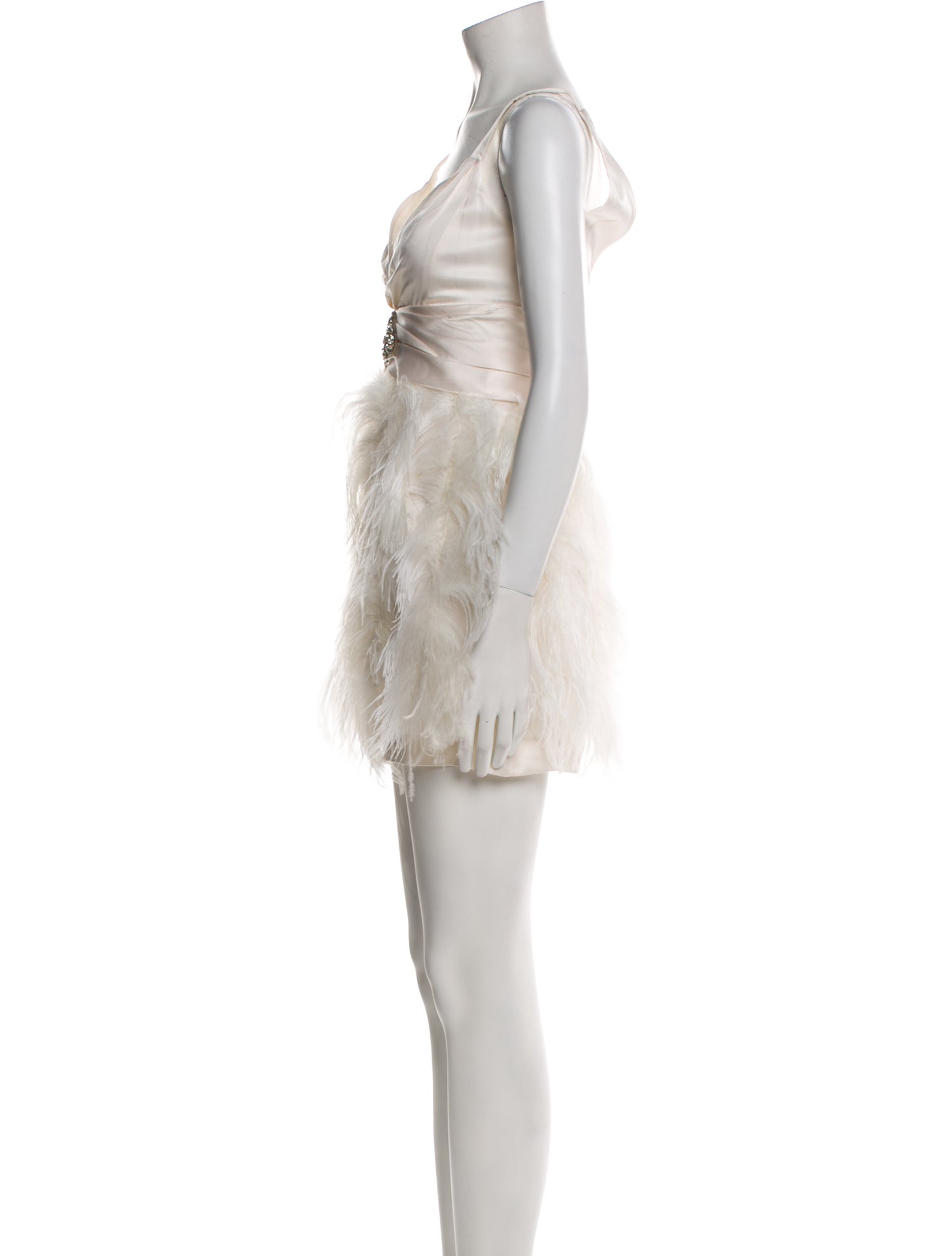 Alessandra Rich Silk Mini Dress