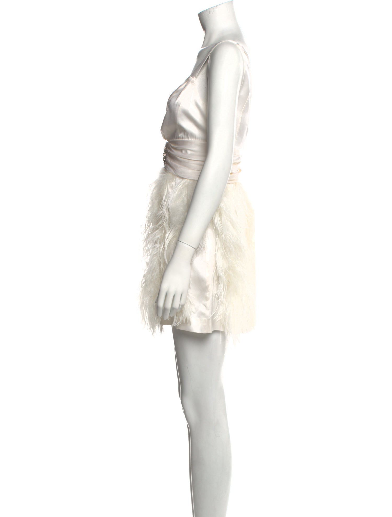 Alessandra Rich Silk Mini Dress