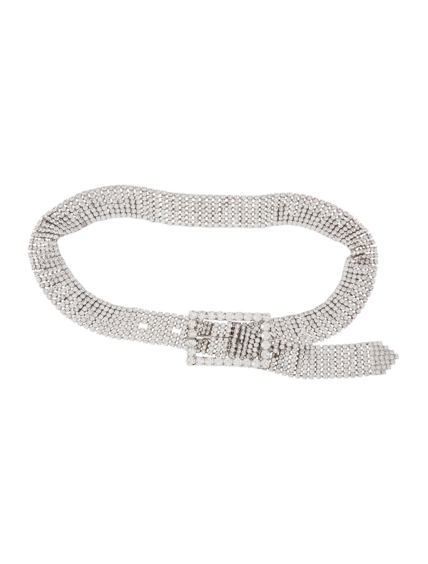 Alessandra Rich Crystal Waist Belt