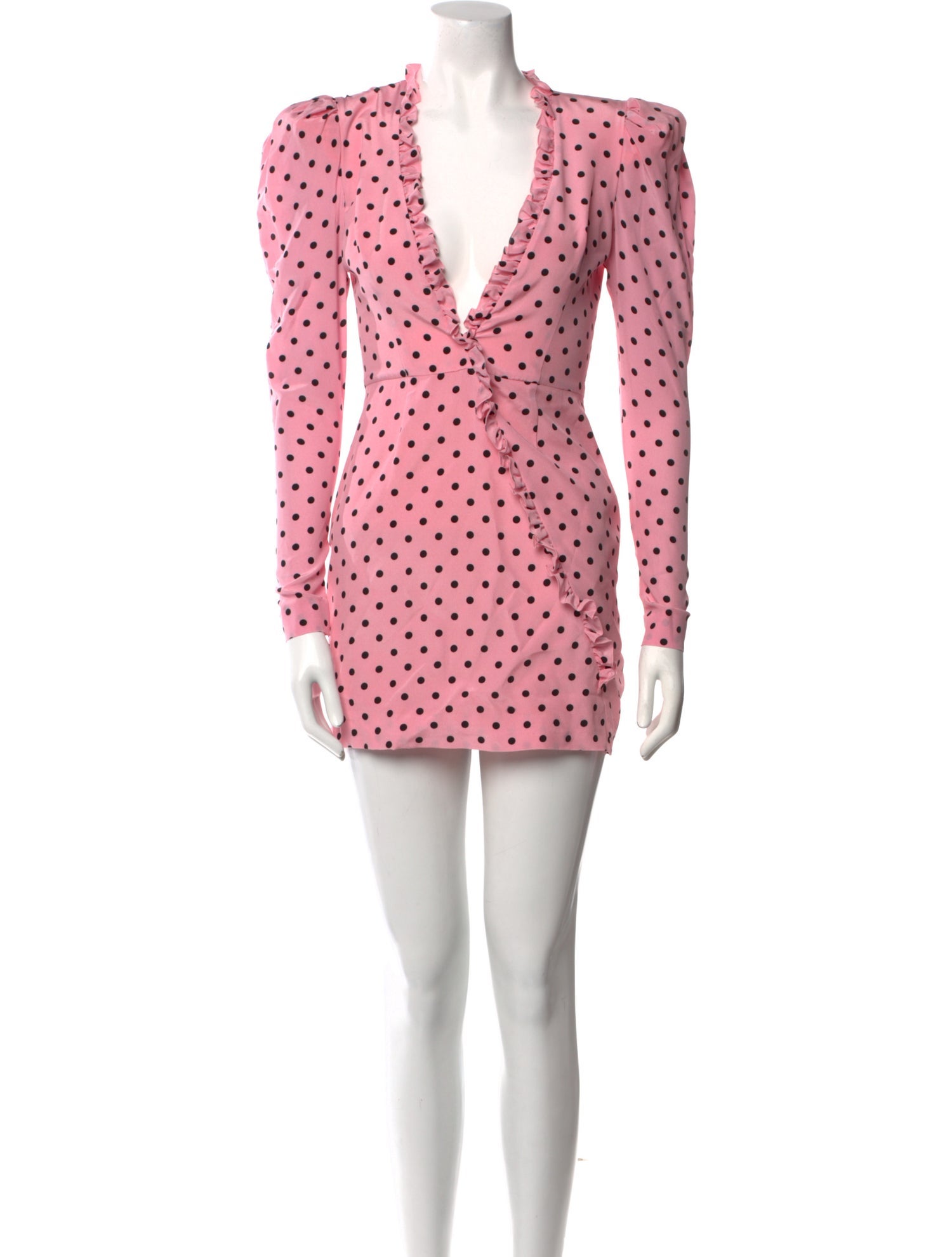 Alessandra Rich Silk Mini Dress w/ Tags