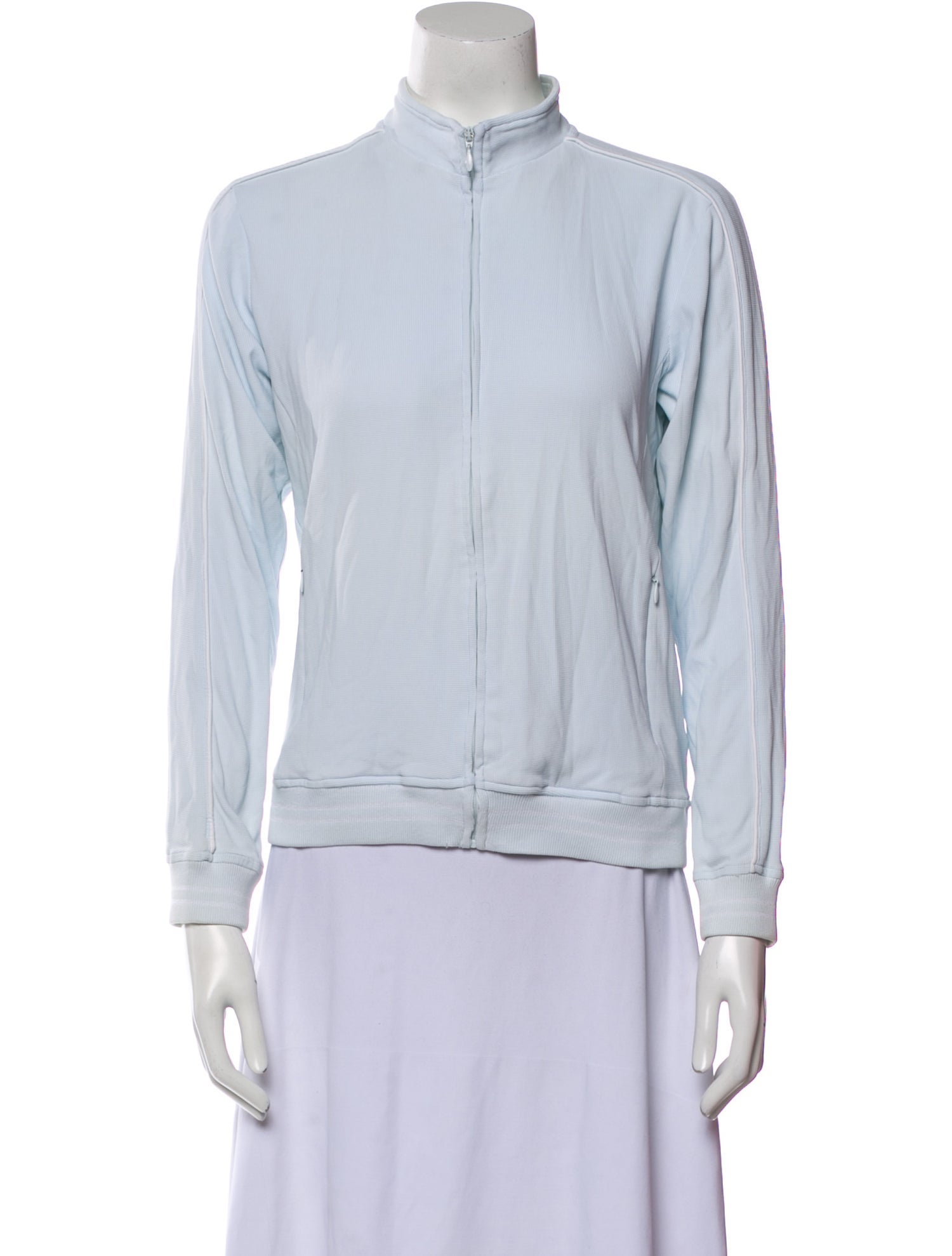 Burberry Golf Nylon Mock Neck Sweater