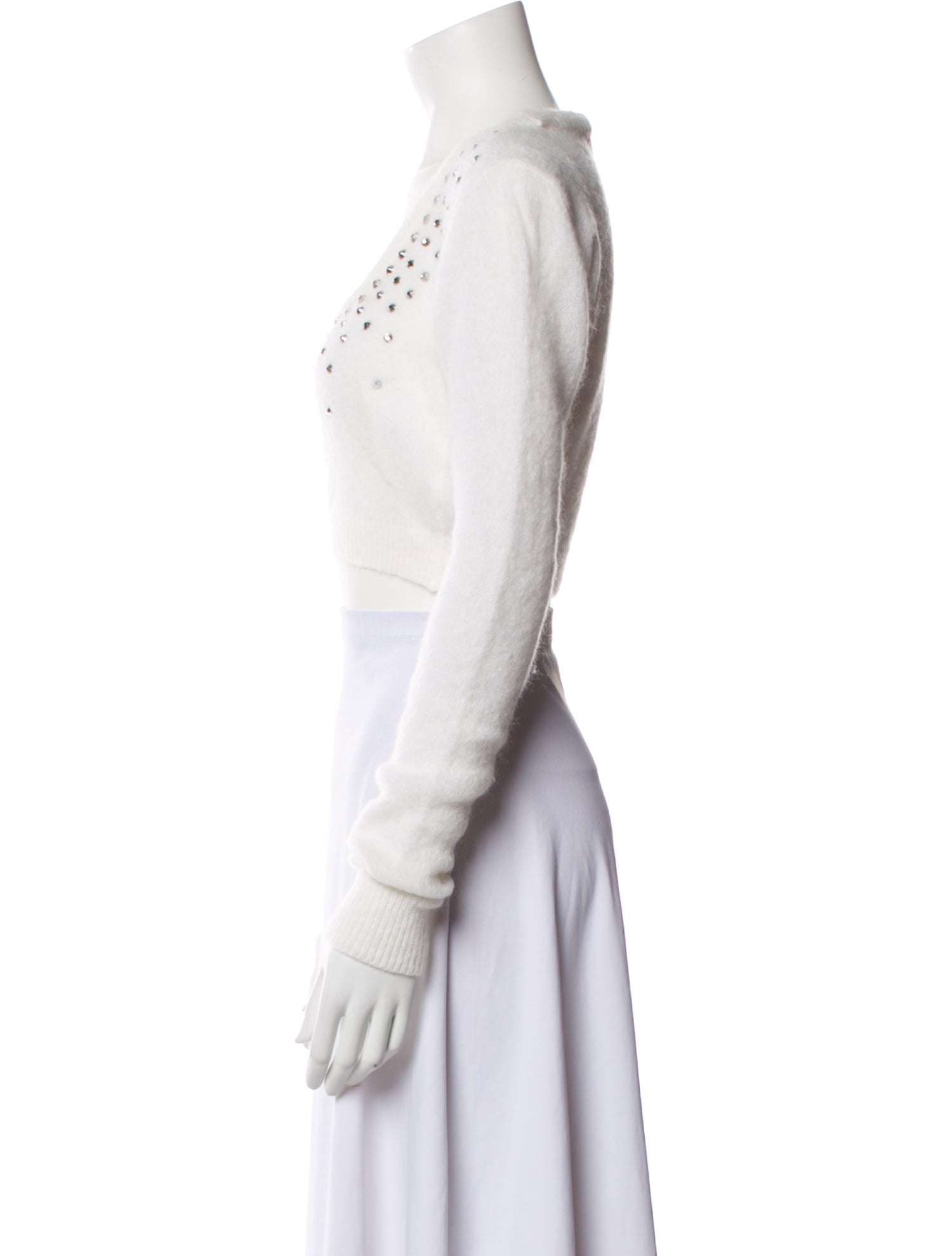 Alessandra Rich Scoop Neck Sweater