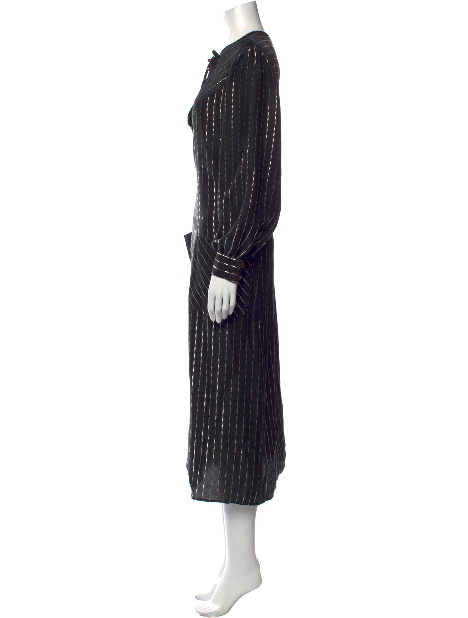 Alessandra Rich Silk Long Dress