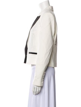 Alessandra Rich Colorblock Pattern Blazer