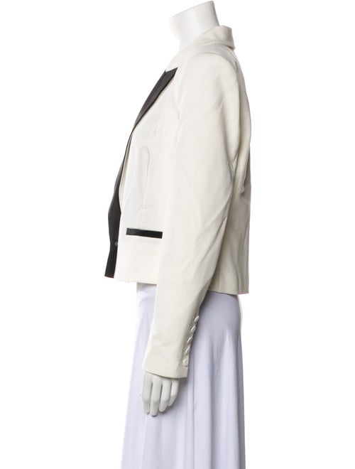 Alessandra Rich Colorblock Pattern Blazer