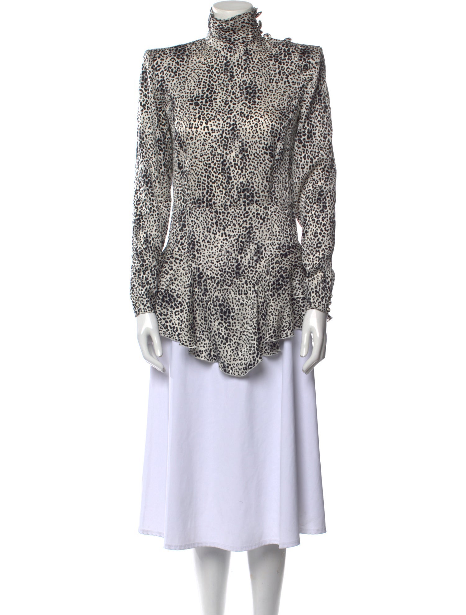 Alessandra Rich Silk Mini Dress