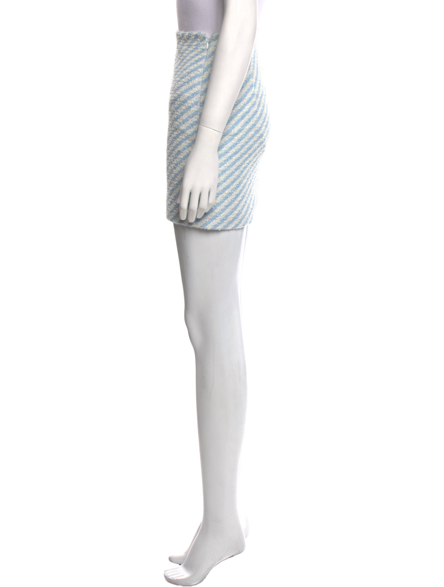 Alessandra Rich Striped Mini Skirt w/ Tags