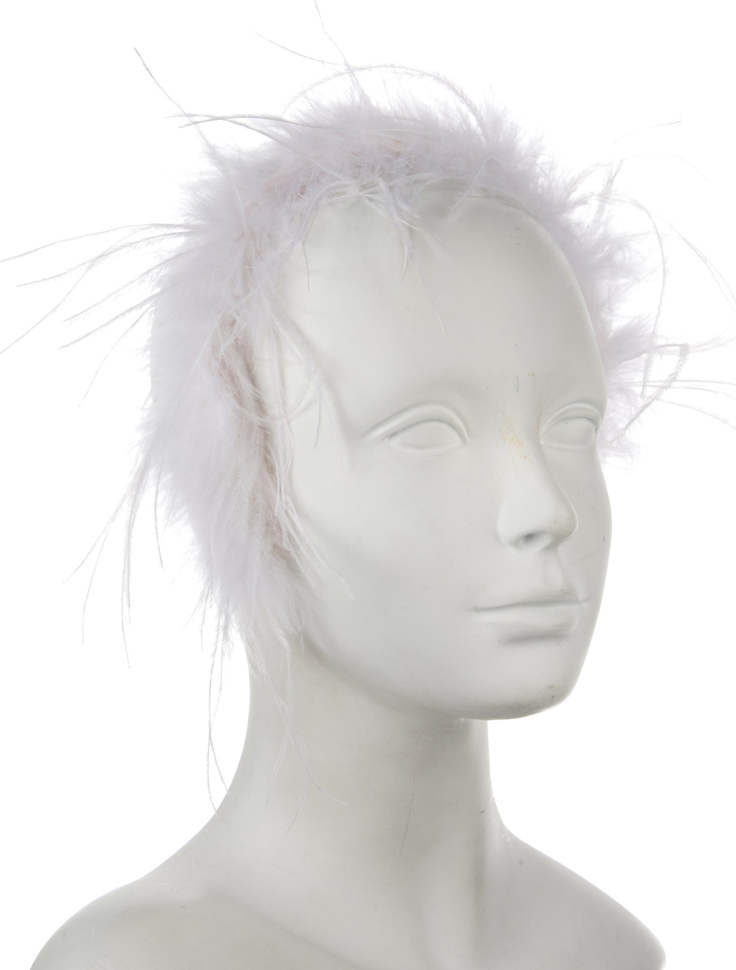 Alessandra Rich Feather Headband