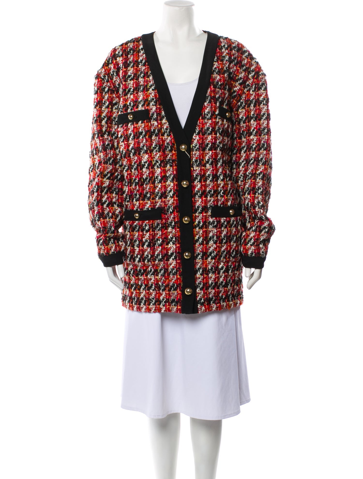 Alessandra Rich Printed Evening Jacket