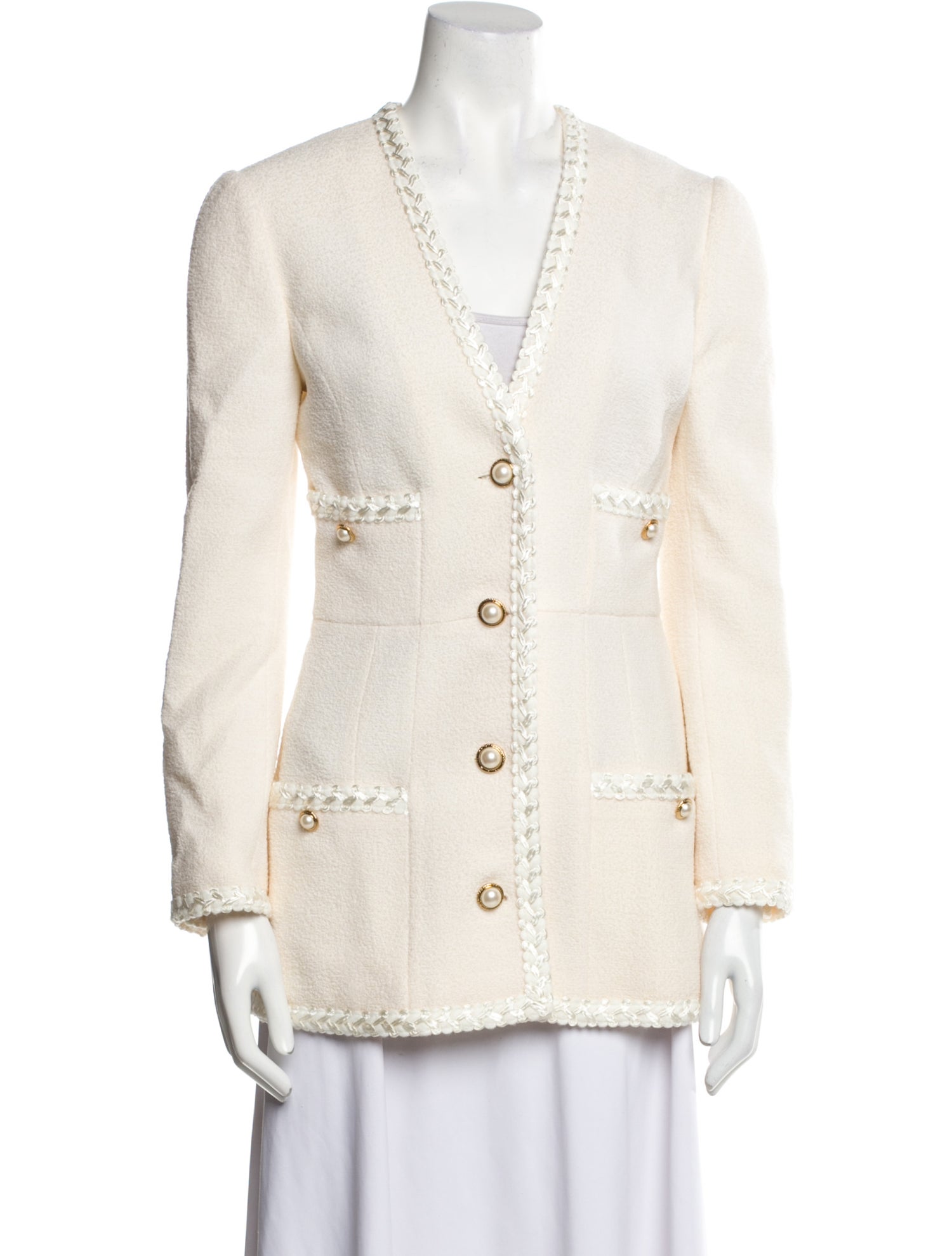 Alessandra Rich Wool Blazer w/ Tags