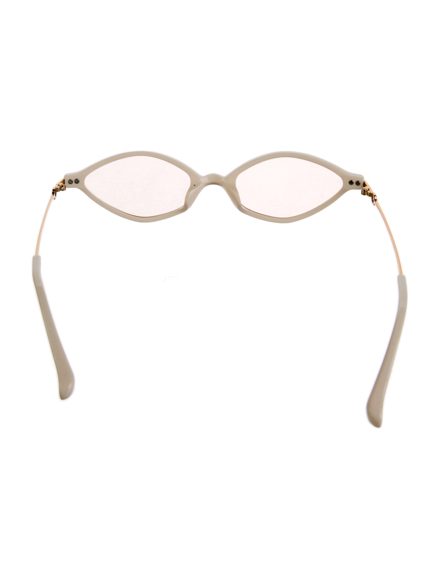 Alessandra Rich Round Tinted Sunglasses