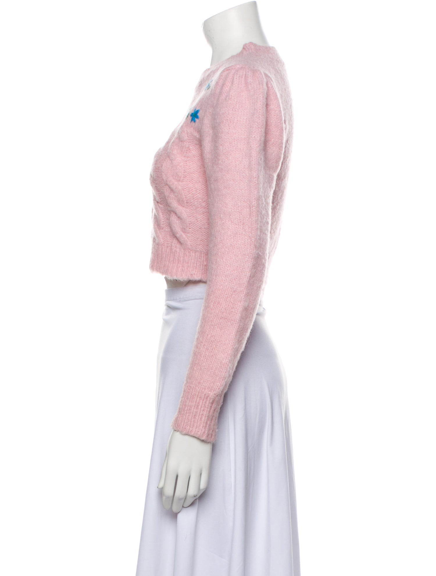 Alessandra Rich Crew Neck Sweater