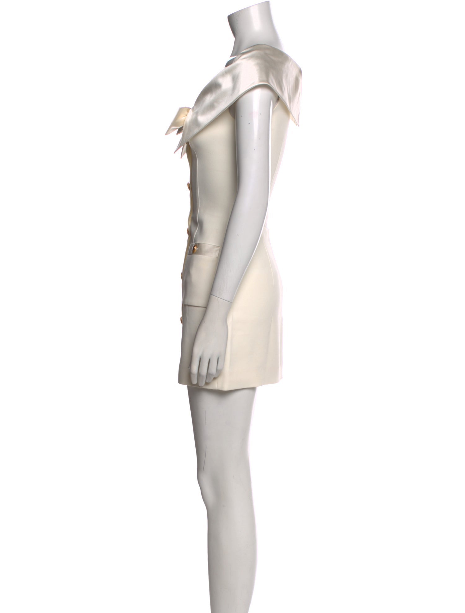 Alessandra Rich Fleece Mini Dress