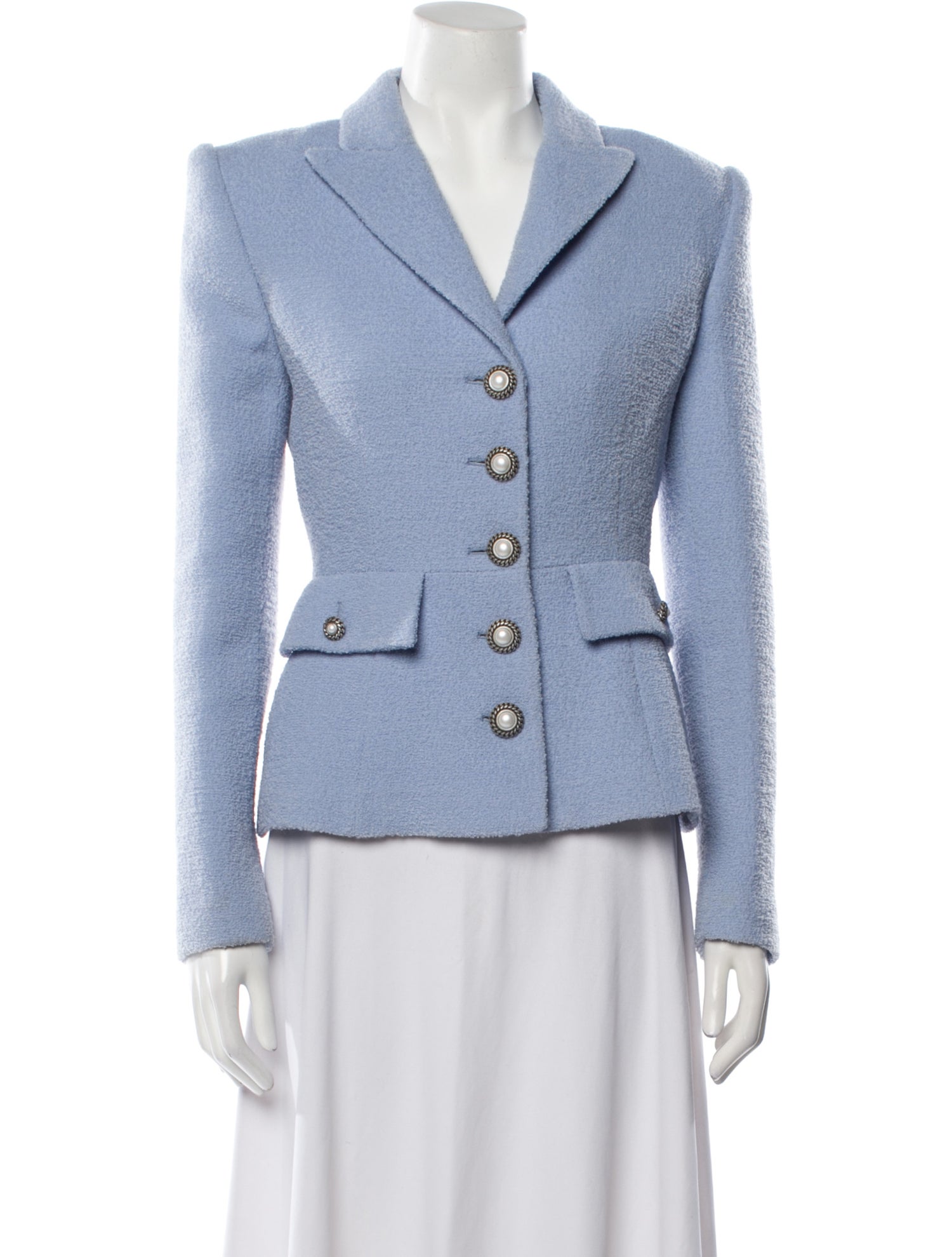 Alessandra Rich Virgin Wool Blazer