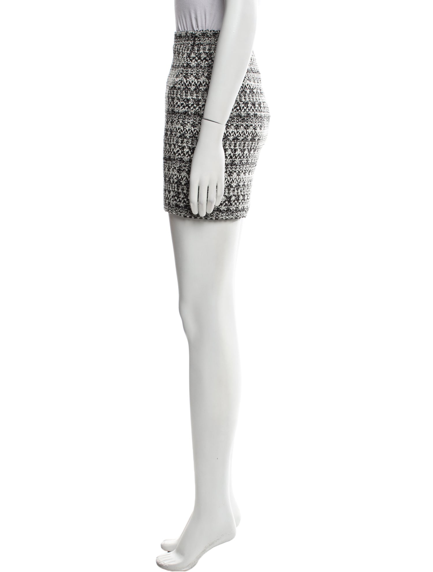 Alessandra Rich Tweed Mini Skirt w/ Tags