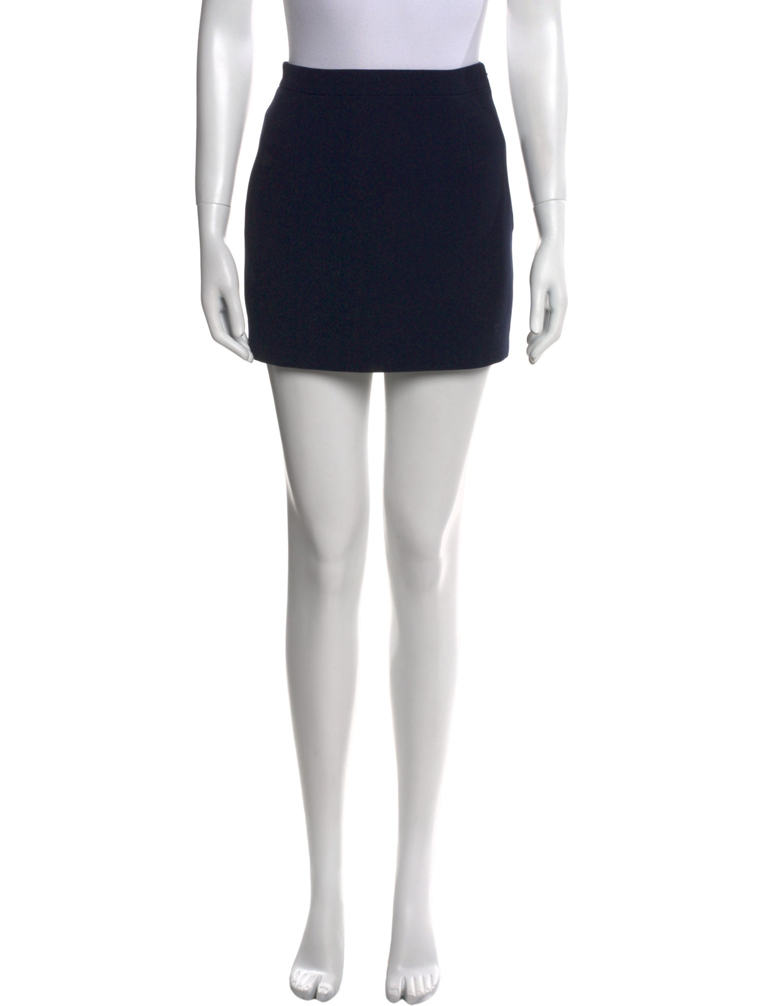 Alessandra Rich Virgin Wool Mini Skirt w/ Tags