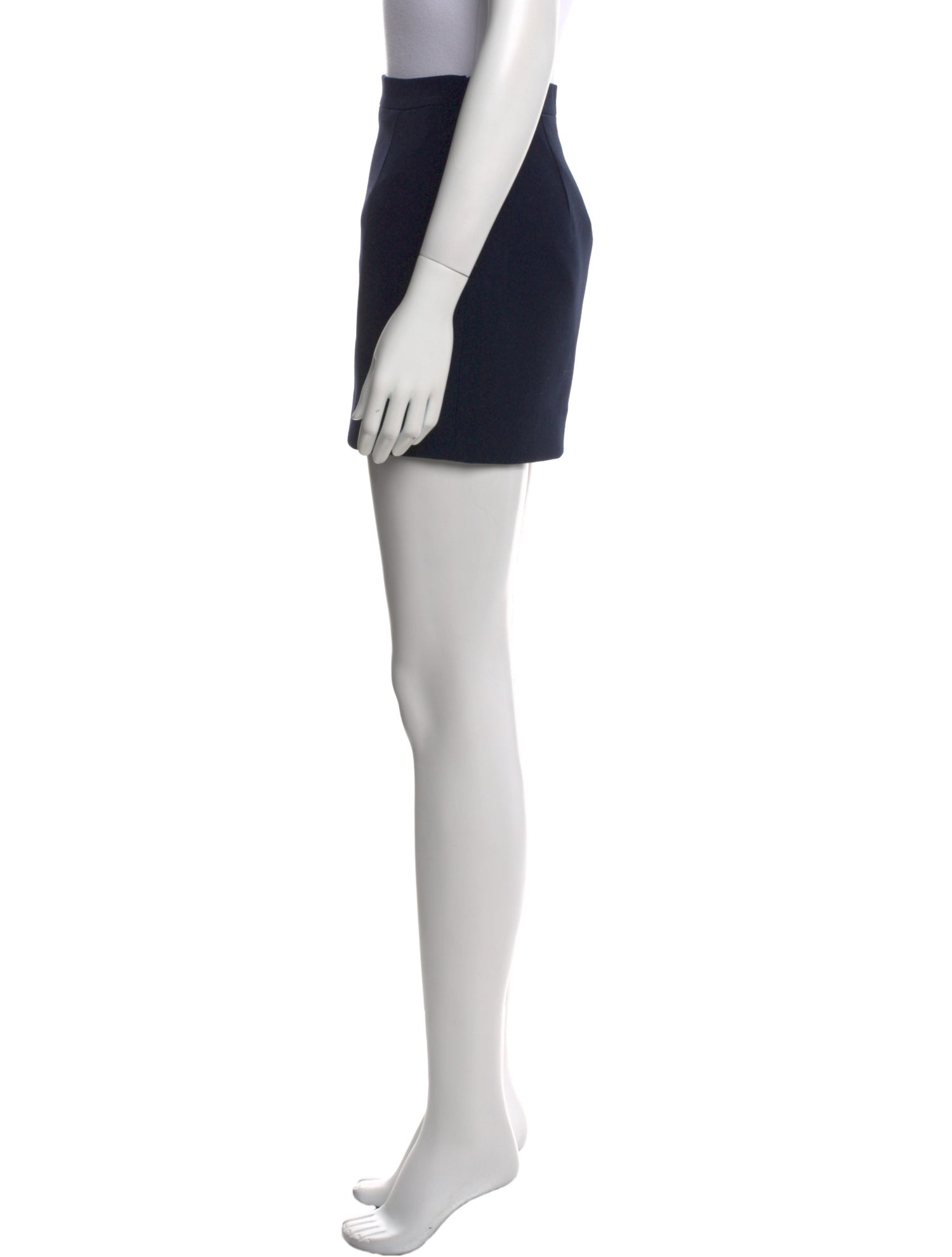 Alessandra Rich Virgin Wool Mini Skirt w/ Tags