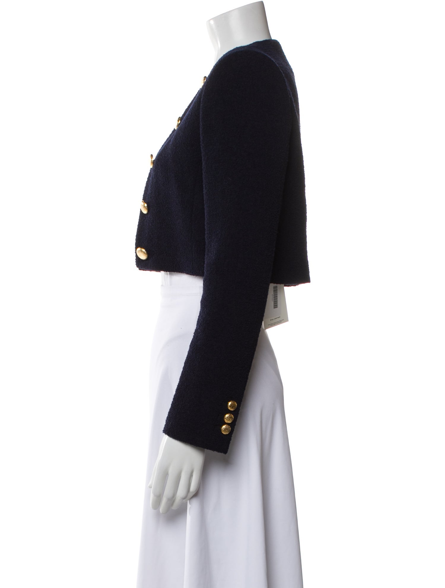 Alessandra Rich Virgin Wool Evening Jacket