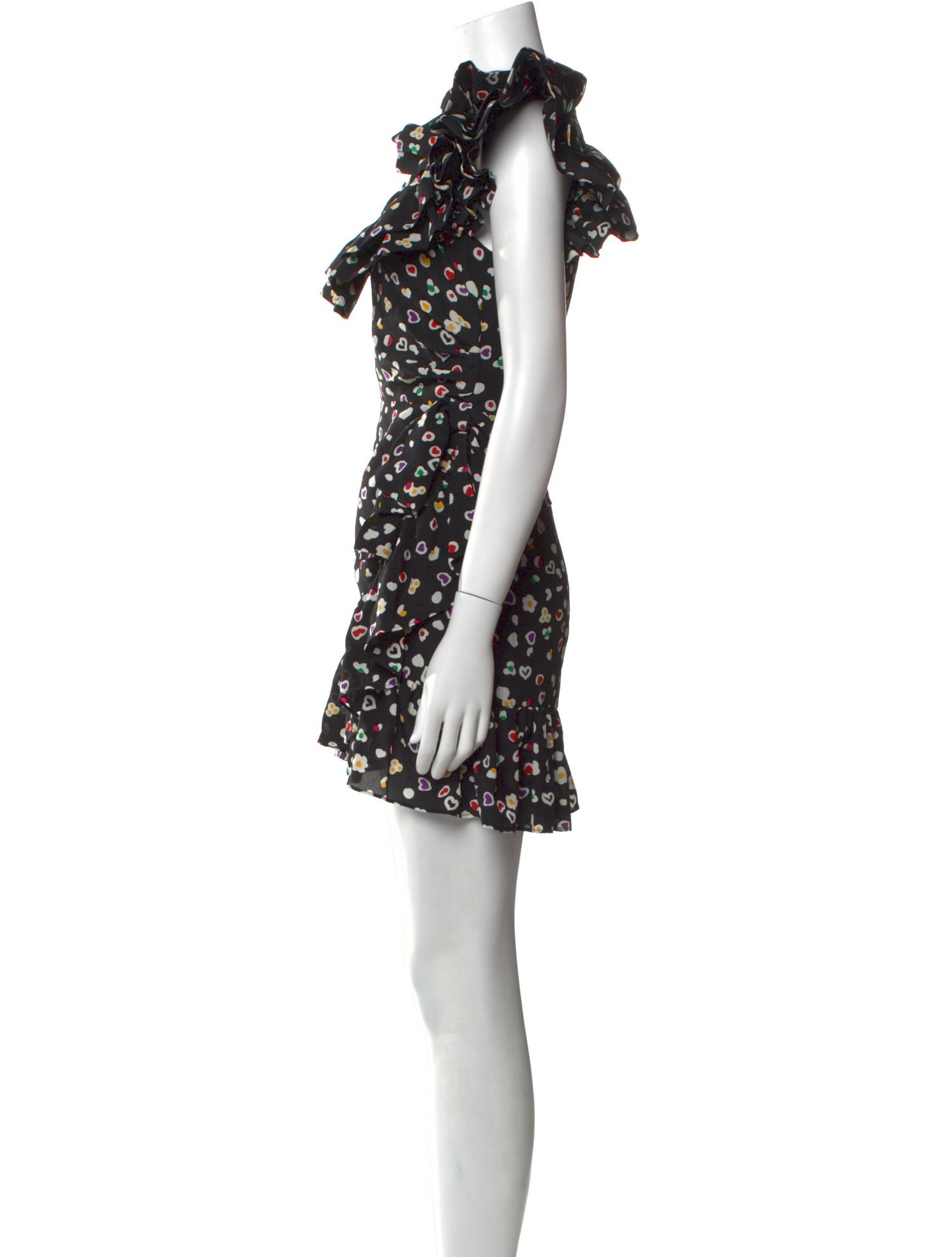 Alessandra Rich Silk Mini Dress