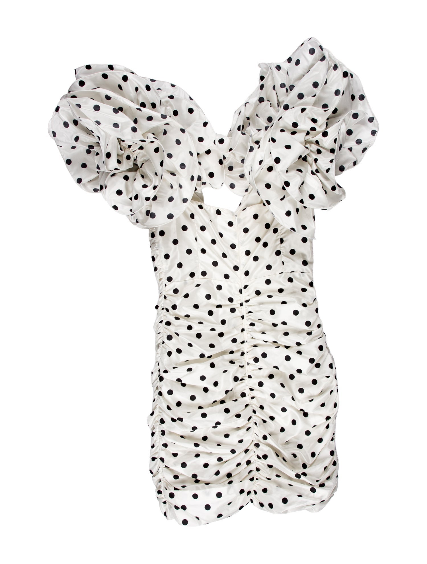 Alessandra Rich Silk Mini Dress