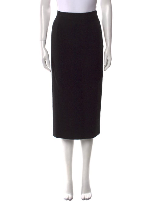 Alessandra Rich Wool Midi Length Skirt