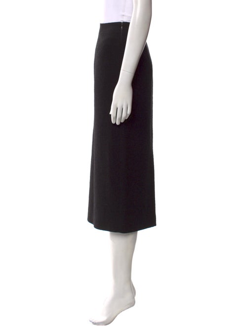 Alessandra Rich Wool Midi Length Skirt