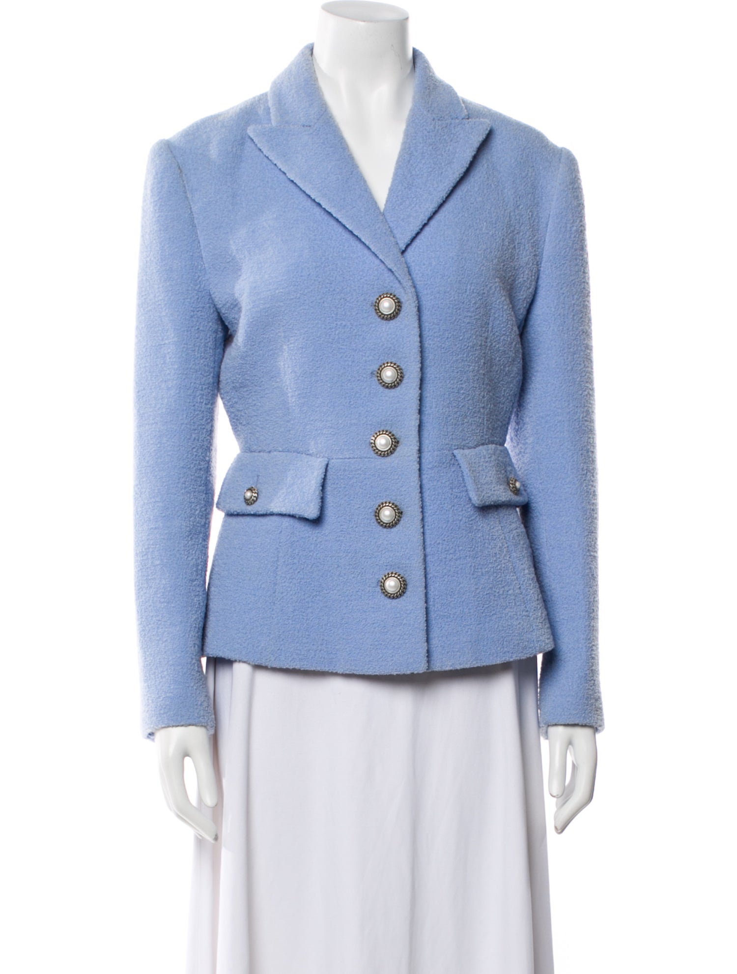 Alessandra Rich Virgin Wool Blazer