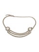 Alessandra Rich Skinny Chain-Link Belt
