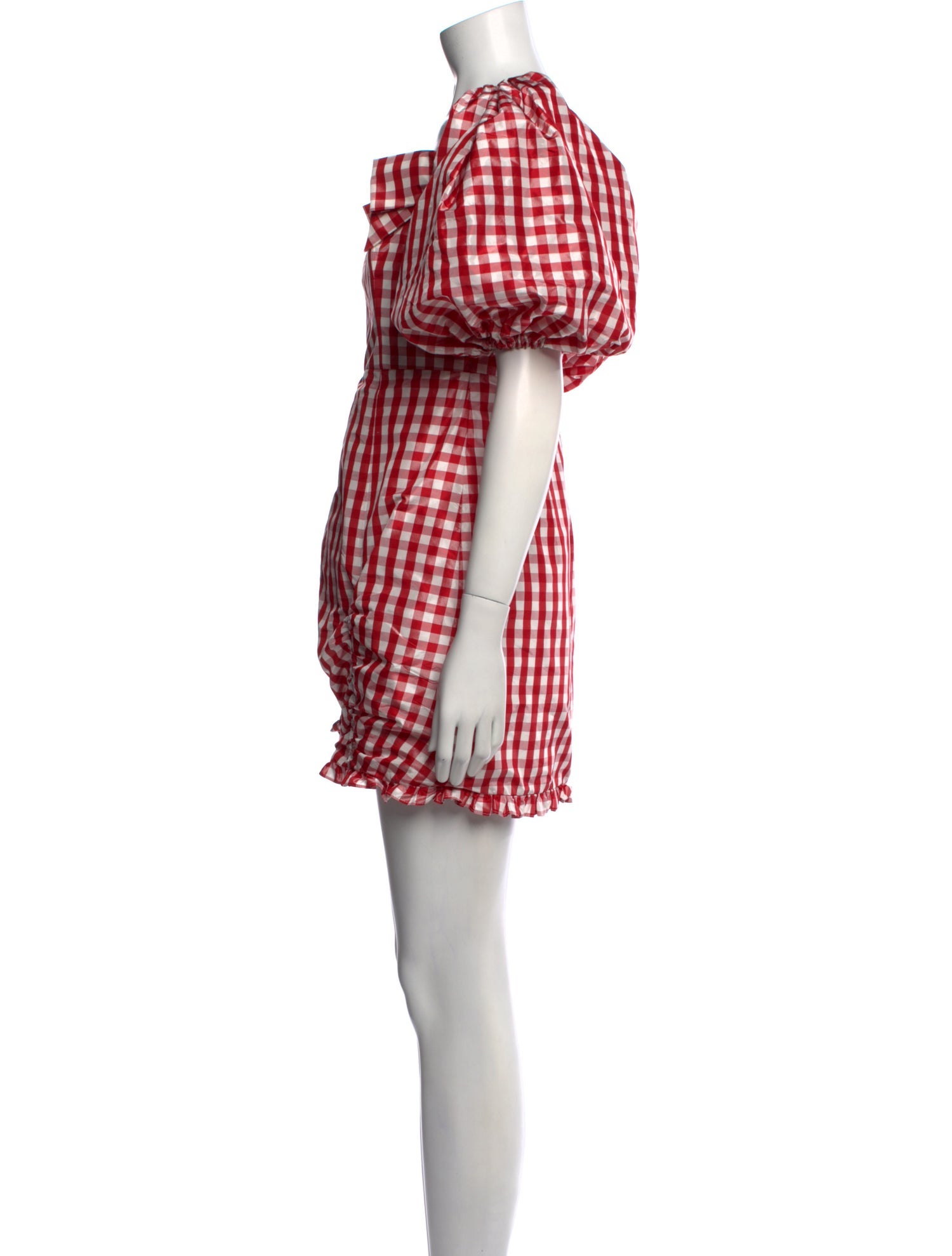 Alessandra Rich Silk Mini Dress