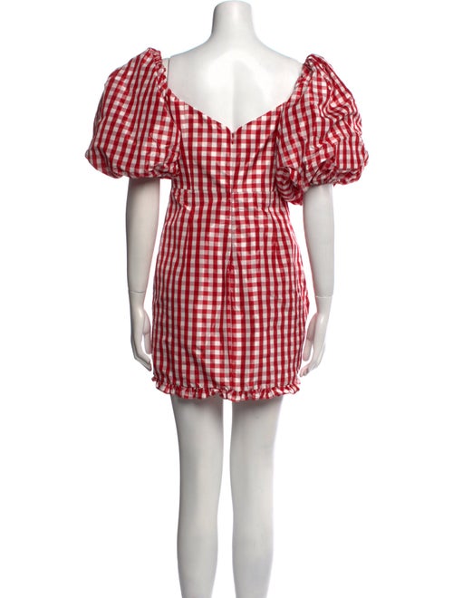 Alessandra Rich Silk Mini Dress