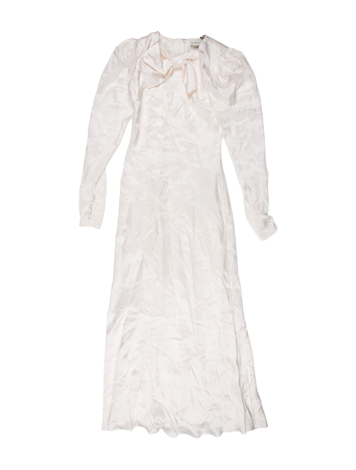 Alessandra Rich Silk Long Dress